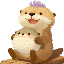 文案素材小海獭